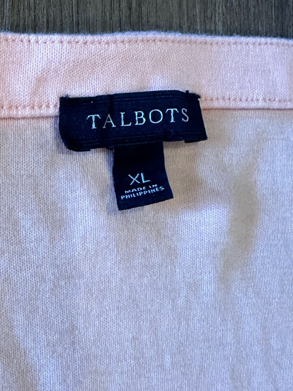 Women’s Talbots 2 Piece Cotton Tees T-shirt Tank Top Size XL - Picture 4 of 4